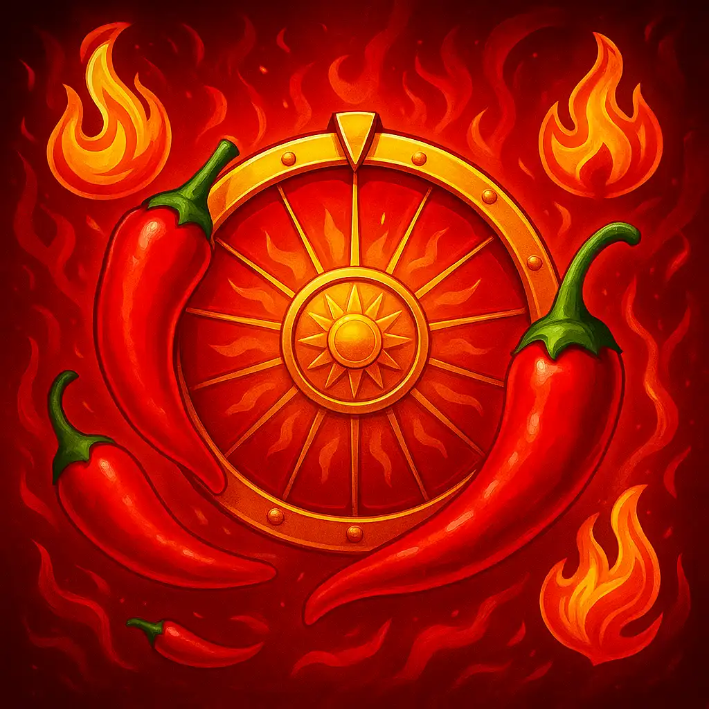 Chilli Heat Spicy Spins slot game cover art