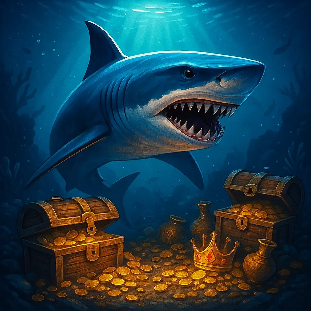 Razor Shark slot game cover art