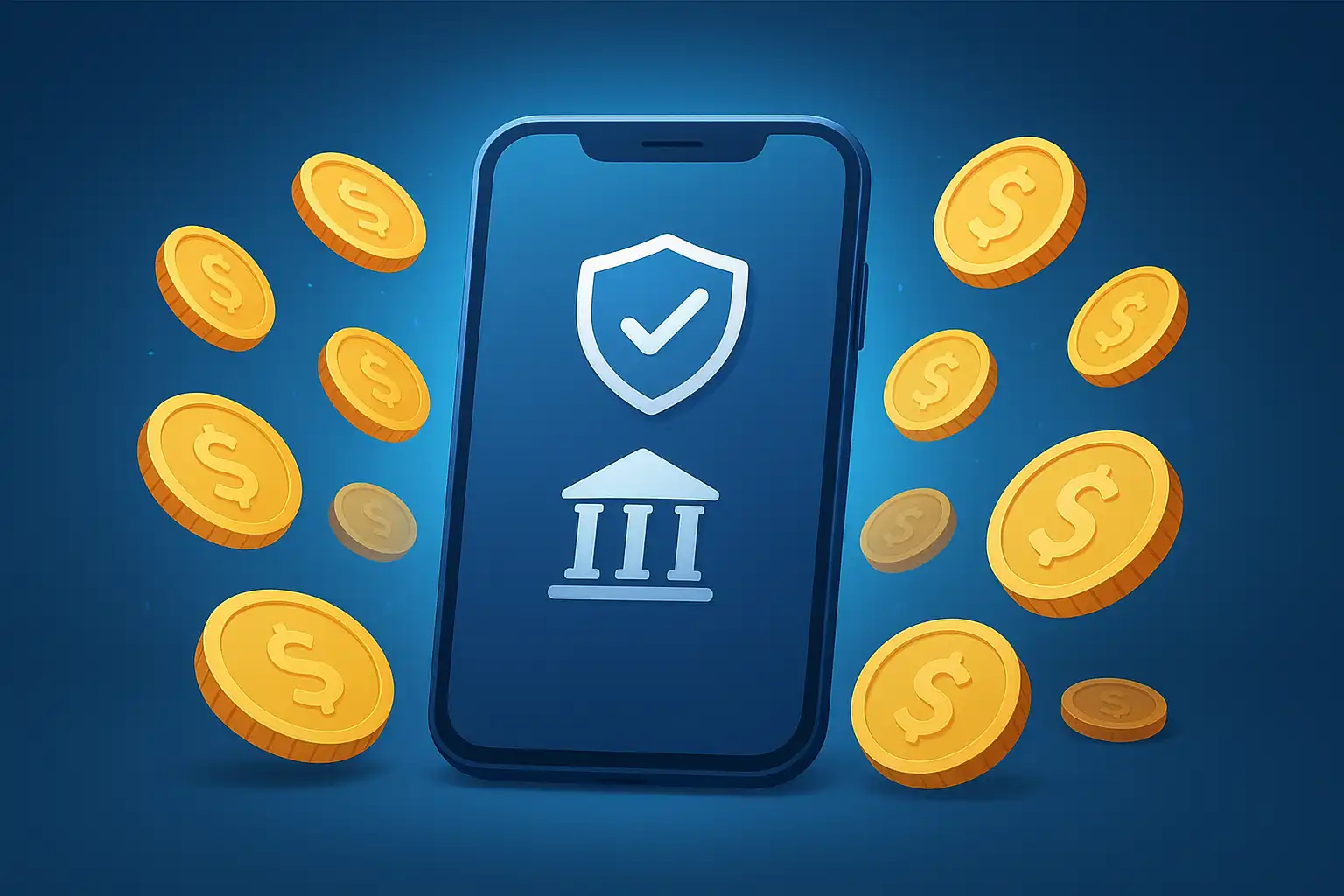 Smartphone screen showing a secure Interac bank transfer confirmation